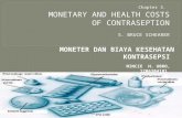 MONETARY AND HEALTH COSTS OF CONTRASEPTION S. BRUCE SCHEARER