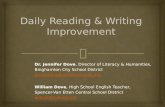 Daily  Reading  &  Writing Improvement
