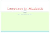 Language in  Macbeth