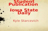 Student Publication  Iowa State Daily