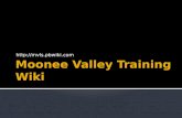 Moonee Valley Training Wiki