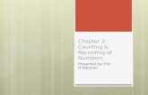 Chapter 2: Counting & Recording of Numbers