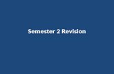 Semester 2 Revision