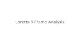 Loretta 9 Frame Analysis.