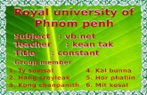 Royal university of Phnom penh