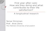 First year after care:  How  are they doing and what  contributes  to their life satisfaction?