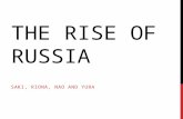 The rise of  russia