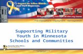 Supporting Military Youth in Minnesota Schools and Communities