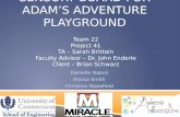 Sensory Board for Adam’s Adventure Playground