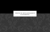French Renaissance Clothing