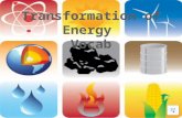 Transformation of Energy  Vocab