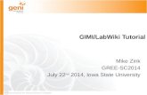GIMI/ LabWiki  Tutorial