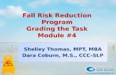 Fall Risk Reduction Program Grading the Task Module #4