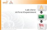 Lab Zero: A First  Experiment