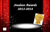 Student Awards  2013-2014