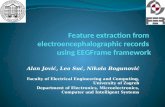 Feature extraction from  electroencephalographic records  using  EEGFrame  framework