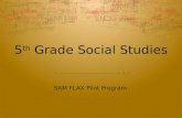 5 th  Grade Social Studies