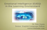 Emotional Intelligence (EI/EQ)  in the Learning Environment