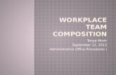 Workplace Team Composition