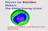 Physics 105  Physics for Decision Makers: The Global Energy Crisis