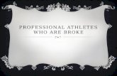 Professional athletes who are broke