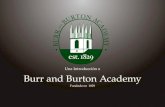 Una Introducción  a Burr and Burton Academy Fundado  en  1829