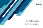 Cade  Napierski Director of Sales