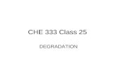 CHE 333 Class 25