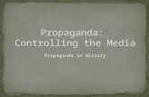 Propaganda:  Controlling the Media