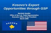 Kosovo’s Export Opportunities through GSP