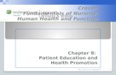 Craven Fundamentals  of Nursing: Human Health and Function
