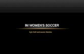 IM Women’s Soccer