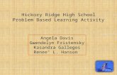 Hickory Ridge High School Problem Based Learning Activity