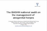 2014 Herpes Mx Audit April 2014 Third Joint Conference of BHIVA and BASHH