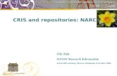 CRIS and repositories: NARCIS