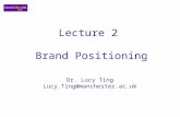 Lecture 2  Brand Positioning