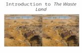 Introduction to  The Waste Land