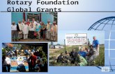 Rotary Foundation Global Grants