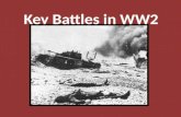 Key Battles in WW2