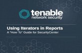 Using Iterators in Reports