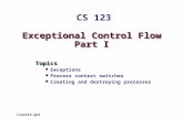 Exceptional Control Flow Part I