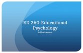 ED 260-Educational Psychology
