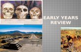 Early Years Review