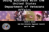 Doing Business with the  United States Department of Veterans Affairs