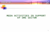 MEDA ACTIVITIES IN SUPPORT Of SME SECTOR