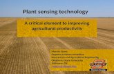 Plant sensing technology