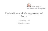 Evaluation and Management of Burns