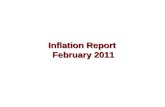 Inflation Report  February 2011