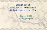 Chapter 2 Family & Personal Relationships (1)
