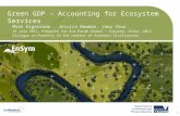Green GDP – Accounting for Ecosystem Services